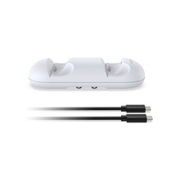 DOBE TP5-2508 pour station de charge double avec double emplacement pour manettes de jeu, ports Type-C vers Type-C