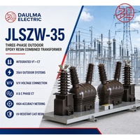 Transformateur combiné d'instrumentation de comptage pour postes de transformation 35kV JLSZW-35 100/5A 35000/100V classe 0.2S