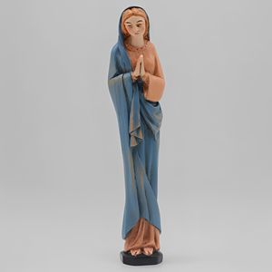Estatua Religiosa Católica de Resina, Virgen María y el Niño Jesús, Patrón Renacentista, Bendición de la Virgen María - Product Image 1