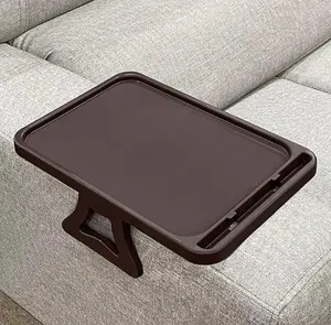 Plastic Couch Holder Tray Sofa Armrest Organizer Drink Coaster Tray Couch Coaster Sofa Armrest Clip Table