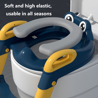 Nouvel arrivage de siège d'entraînement au pot pour tout-petits avec échelle toilette pliante pour bébé toilette en forme amusante pour dresser le pot pour enfants