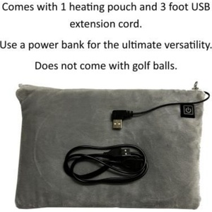 Multi-Function <b>USB</b> Powered Golf Ball Heater Warmer Pouch for <b>Heating</b> Hot Balls Bag for Outdoor Use - Product Image 3