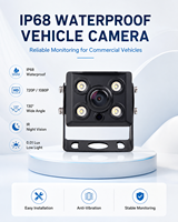 Cámara de Coche AHD 1080P Impermeable Personalizada OEM ODM con Visión Nocturna Infrarroja de 0.01lux, Conector de Aviación de 4 Pines para Camiones