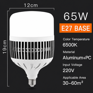 Factory Light E27 LED Corn <b>Bulb</b> 6000K Daylight 85LM/W Plastic Body AC SMD Warehouse Use 2-Year Warranty - Product Image 2