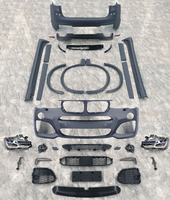 Kit carrosserie M Tech pour BMW X3 F25 2011-2017, modification et amélioration de la voiture, avec feux antibrouillard, pare-chocs avant/arrière, fixation par boulons, ajustement universel