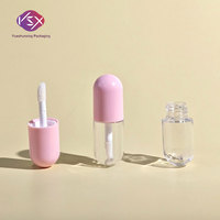 Yueshunxing 5ml Marque privée Brillant à lèvres Emballage cosmétique Unique Mini Capsule Lipgloss Conteneur Vide Brillant à lèvres Tube