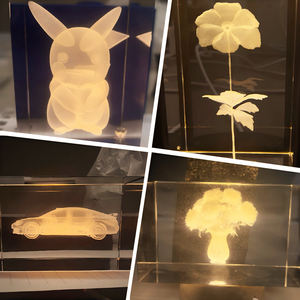 Máquinas de marcado Galvo de fibra refrigeradas por aire espacios en blanco de monedas de latón para grabar láser UV 3D sólido - Product Image 3