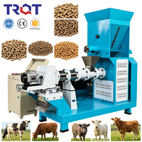 Machine extrudeuse d'aliments secs pour animaux TianRuo, moulin à granulés flottants pour volailles et poissons
