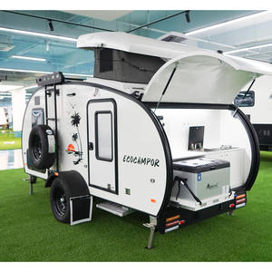 Hybride Pop Top Caravan Rv 2024 Nouveau Camper Remorque Caravanes 1-3 Personnes Voyage Remorque Avec Salle De Bains Teardrop Off Road Camper - Product Image 3