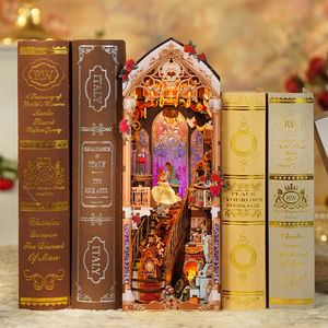 โทนชีร์ ขายส่ง บ้านตุ๊กตาไม้ 3 มิติ รุ่น Enchanted Rose พร้อมไฟ <span class=keywords><strong>LED</strong></span> และดนตรีหมุนได้ สำหรับร้านขายของที่ระลึกและผู้จัดจำหน่ายระดับภูมิภาค - Product Image 1