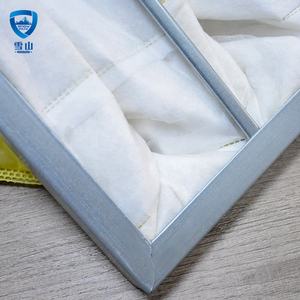 Filtro de Aire Tipo Bolsillo de Tela No Tejida y Fibra Sintética con Marco de Aluminio para Sistema de Ventilación, en Oferta - Product Image 4
