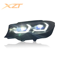 Feux de jour bicolores de style le plus récent pour BMW Série 3 G20 G28 18-22, clignotants de style laser, pièces de haute qualité