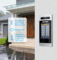 Vidéophone intelligent avec application Tuya, écran tactile HD 1080P de 7/10 pouces, résistant à l'eau, installation facile, sonnette électrique filaire