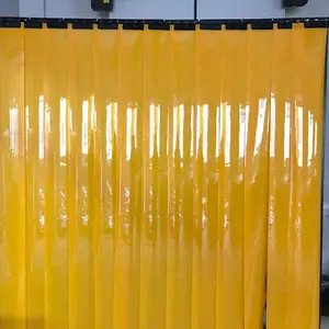 Welding Curtain /Welding Robot Workstation Protection /curtain Strips With Flame Retardant Used In Welding Factories