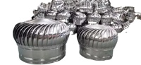 Ventilateur de toit à turbine éolienne sans alimentation électrique pour serre