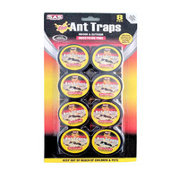 Pièges à fourmis adhésifs écologiques non toxiques pour usage intérieur/extérieur, lot de 8, élimination en une seule fois, vente en gros