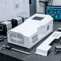Fabrication sur mesure de tôlerie pour boîtier de station de recharge de véhicules électriques, enceinte métallique pour équipement de charge