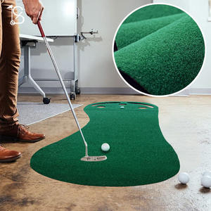 Tapis de golf portable pour l'intérieur, 9 pieds x 3 pieds, avec design enroulable pour l'entraînement et la pratique - Product Image 3