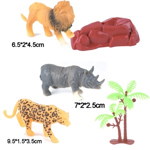 3D realistico Natual del mondo giungla foresta di Plastica pvc selvatici modello animale giocattoli <span class=keywords><strong>fattoria</strong></span> - Product Image 6