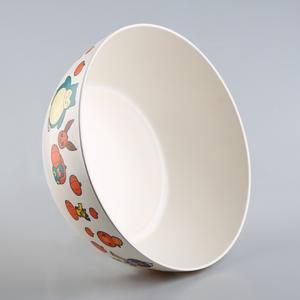 Bol à salade en mélamine motif dessin animé mignon, 6 pouces, design circulaire, grande capacité, compatible lave-vaisselle, pour enfants et adultes, cuisine - Product Image 1