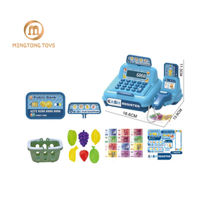 Jeu <span class=keywords><strong>de</strong></span> simulation <span class=keywords><strong>de</strong></span> caisse enregistreuse miniature en plastique pour enfants, ensemble <span class=keywords><strong>de</strong></span> courses <span class=keywords><strong>de</strong></span> <span class=keywords><strong>légumes</strong></span> et <span class=keywords><strong>de</strong></span> fruits, <span class=keywords><strong>jouet</strong></span> éducatif pour filles et garçons en bas âge - Product Image 1