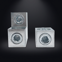 Connecteur de raccordement à vis DIN de type ASL YOJIU, 2 broches, boîtier en aluminium, applications électriques, contacts en cuivre, câblage 2P, IP54