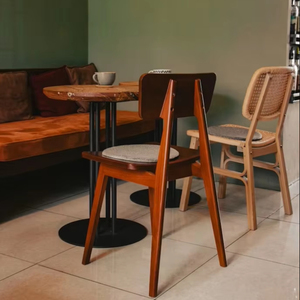 Mesas y Sillas de Grado Comercial para Cafetería, Muebles Duraderos para Restaurante, <span class=keywords><strong>Terraza</strong></span> y <span class=keywords><strong>Bar</strong></span> - Product Image 4