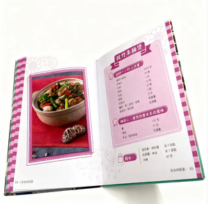 Brochures promotionnelles personnalisées, services d'impression de livres de recettes de haute qualité, usine de livres reliés et brochés en gros - Product Image 4