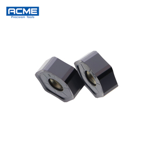 Plaquettes de fraisage en carbure à double face à alimentation rapide, revêtement PVD, HNMX0906ANSN-R OEM pour outils de coupe de matériaux difficiles à traiter - Product Image 5