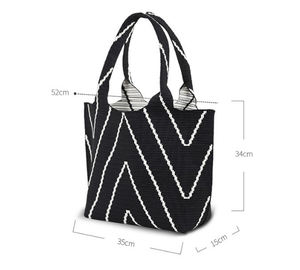 Knitting <strong>Bag</strong> Handbags Large Crochet Tote Polyester Knitted Women Organizer Craft <strong>Crotchet</strong> Knitted <strong>Bag</strong> Big Tote Women <strong>Bag</strong> - Product Image 4