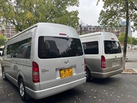Autobús de Pasajeros Usado Toyota Hiace de 20 Asientos, Motor Diésel, Minibús de Segunda Mano en Venta