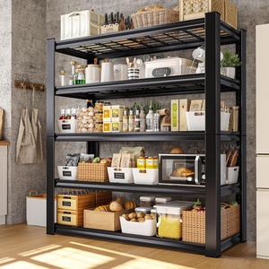 Rayonnage industriel réglable à 5 niveaux <span class=keywords><strong>en</strong></span> acier de 72 ''H Étagères de rangement <span class=keywords><strong>pour</strong></span> sous-sol et garage - Product Image 2