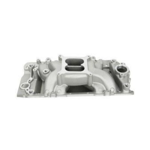 Manifold asupan mobil aluminium untuk Port Oval pesawat ganda Chevy SB V8 - Product Image 2