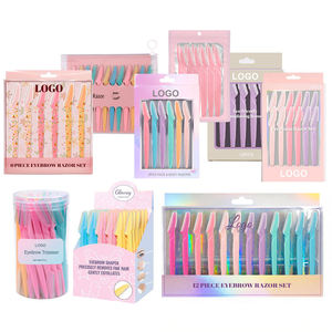 Rasoir à <span class=keywords><strong>sourcils</strong></span> <span class=keywords><strong>pour</strong></span> femme avec lame droite, personnalisable, moulé sur mesure, sûr, <span class=keywords><strong>pour</strong></span> l'épilation et le modelage des <span class=keywords><strong>sourcils</strong></span> - Product Image 6