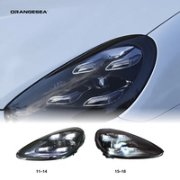 Pour Porsche Cayenne 958 92A 2011-2018, ensemble de phares avant, style 2021, feux de jour à LED matriciels, rétrofit