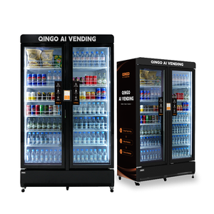 Máquina Expendedora Inteligente Qingo Directo de Fábrica, 1030L, Gran Capacidad, con Reconocimiento Visual por IA, para Oficinas con Alto Tráfico - Product Image 1
