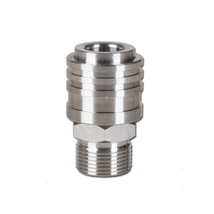 3/8 cambio <span class=keywords><strong>a</strong></span> adaptador macho hembra M22 nuevo conector rápido de autobloqueo accesorios de <span class=keywords><strong>manguera</strong></span> de <span class=keywords><strong>pistola</strong></span> de alta presión de fácil liberación - Product Image 1