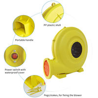Souffleur d'air gonflable de qualité commerciale 110V-240V 1175CFM, souffleur à grand débit d'air pour château gonflable et structures gonflables