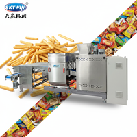 Ligne de production automatique de bretzels et de biscuits en bâtonnets avec fonction de trempage, personnalisable