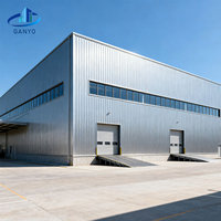 Bâtiment d'entrepôt préfabriqué en structure d'acier galvanisé, conception personnalisée, fournisseur OEM sur mesure