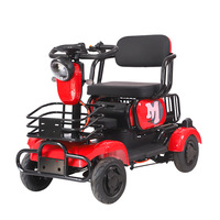 Nouveau Quadricycle Électrique Style Loisirs pour Personnes Âgées et Enfants Handicapés - Vélo d'Assistance à Propulsion Électrique avec Moteur 650W