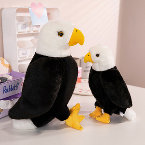 Peluche Personalizado CHIQUE de Águila Calva y Búho, Juguete Suave para Aliviar el Estrés, Regalo para Niños y Niñas, Amantes de las Aves y el Zoológico - Product Image 1