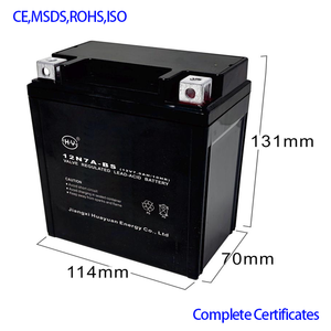 Batterie de moto au plomb-acide scellée haute performance <span class=keywords><strong>YTX7L</strong></span>-<span class=keywords><strong>BS</strong></span> <span class=keywords><strong>12V</strong></span> <span class=keywords><strong>7Ah</strong></span> pour le démarrage - Product Image 2