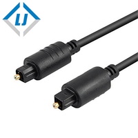 Câble audio toslink en fibre optique numérique, plaqué or, haute qualité, fourniture d'usine