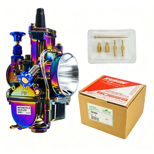 Carburador KEI HINKOSO <span class=keywords><strong>OKO</strong></span> de Alto Rendimiento para Motocicletas Todoterreno 2T 4T, 24mm-34mm,  Nuevo, Metálico, con Jet de Potencia para Carreras - Product Image 2