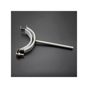 Pasokan pabrik Hirao Kan seng lapisan baja tahan karat OEM penjepit pipa ganda sadel metrik tugas berat - Product Image 2