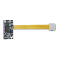 Module de caméra panoramique à mise au point fixe IR 5MP Obturateur global 180° grand angle Compatible Mipi