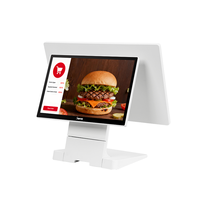 Superwin PSJ8500, machine de point de vente Android à double écran tactile capacitif de 15,6 pouces, caisse enregistreuse pour les magasins alimentaires