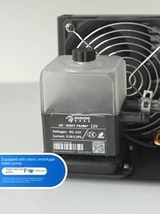 Radiateur de refroidissement portable pour imprimante 3D, machine UV, machine de gravure laser - Petit, silencieux, pour bureau, utilisation sur téléphone portable, 1 an - Product Image 2