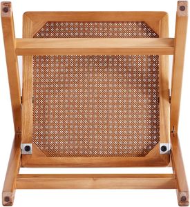 Silla <span class=keywords><strong>de</strong></span> comedor <span class=keywords><strong>de</strong></span> ratán <span class=keywords><strong>de</strong></span> madera maciza <span class=keywords><strong>muebles</strong></span> plegables para el hogar para café y comedor - Product Image 4